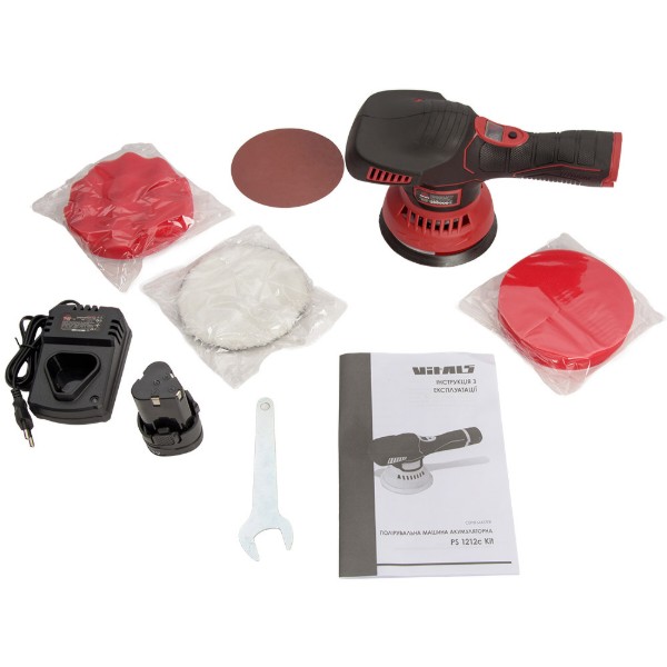 Фото - Полировальная шлифмашина VITALS Master PS 1212c Kit